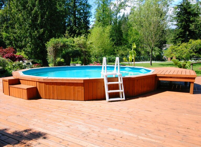 Above Ground Pool Deck Ideas On A Budget