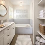 What should be included in a bathroom renovation?
